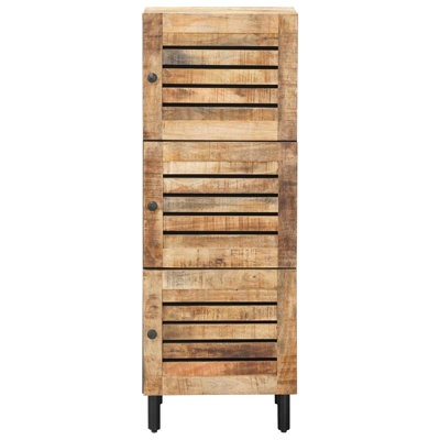 40 cm W Solid Wood Highboard