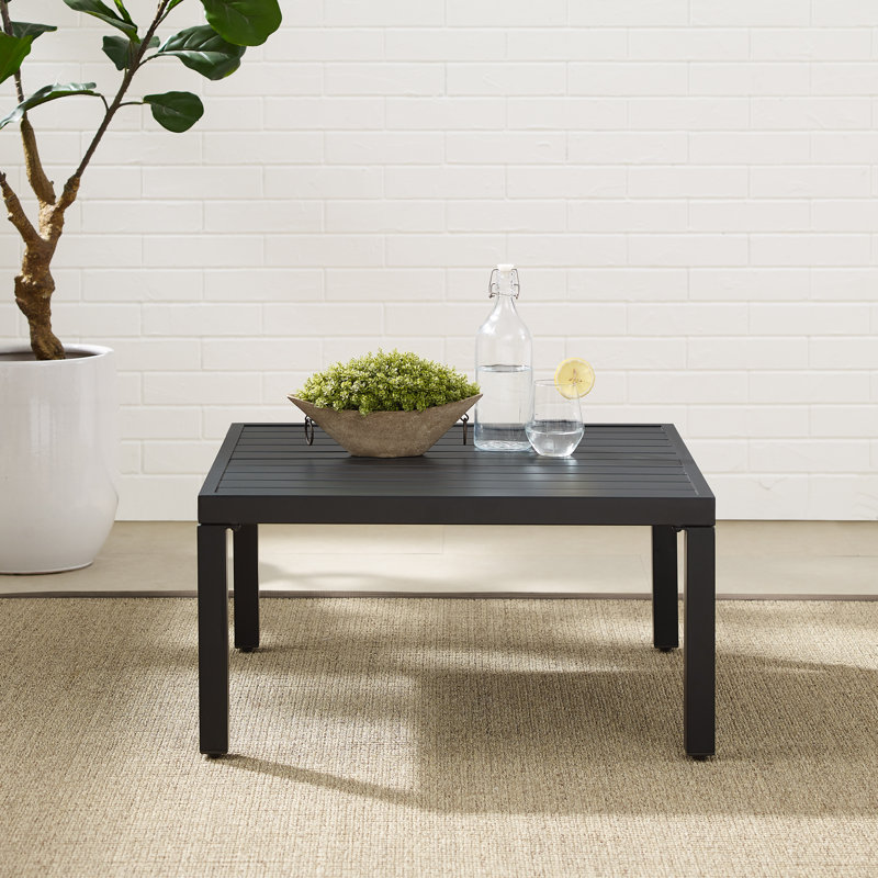 Square Outdoor Coffee Table , 28.5 " W 28.5 " D