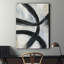 « abstract rings ii », impression sur toile tendue-1825297526