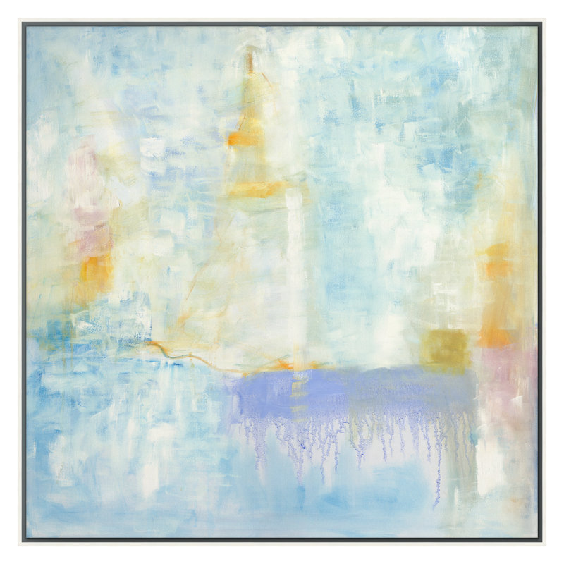 Regatta 2 Print by Sheryl Westergreen, 30" H x 30" W, White Framed