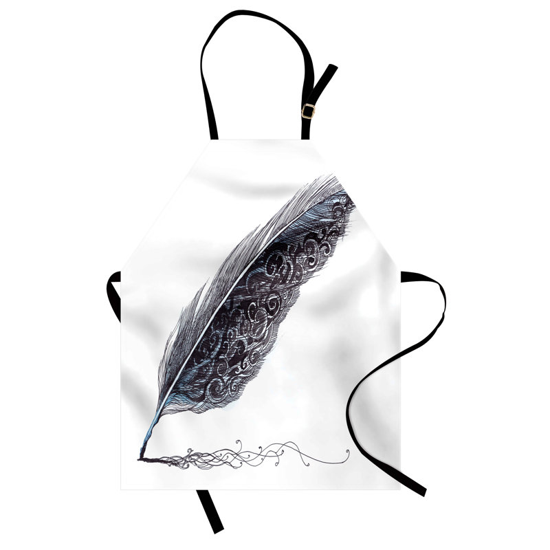 No Pattern Bib Apron