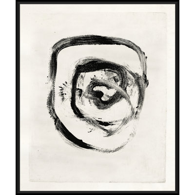 Mid-Century Homage - Peinture encadrée sur papier