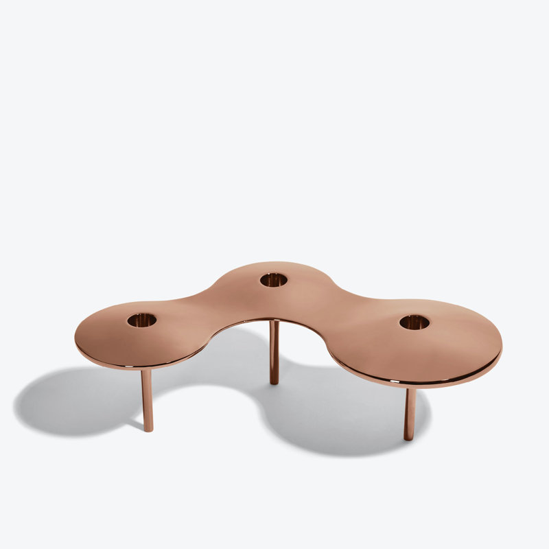 Cell Candle Holder, Rose Gold, Rose Gold Stainless Steel