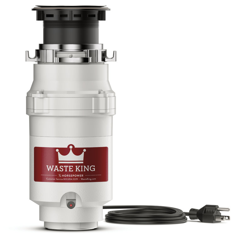 Compact Stainless Steel Continuous Feed Food Waste Disposer