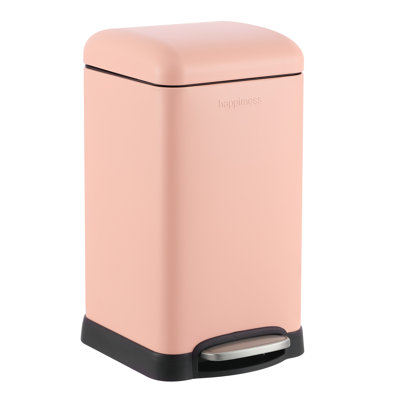 Betty Retro Steel Step On Trash Can