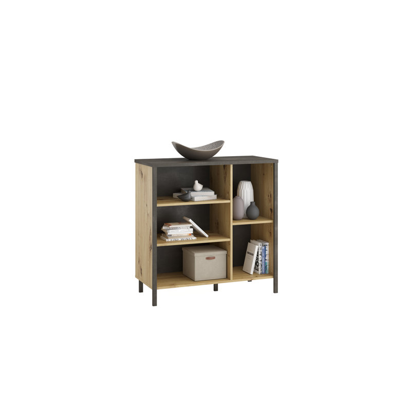 Folkmar Solid Wood 90.5cm W Chest of Drawers
