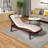 Natural solid wood boutique chair