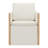 Upholstered Dining Chairs with Casters-1178809115