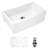 30" White Sink Ceramic - Apron Front With Arch Edge, Construction 30 Inch White, Fashionable