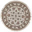 High-Quality Hand-Knotted Ivory Area Rug