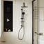 Système de douche complet avec valve brute