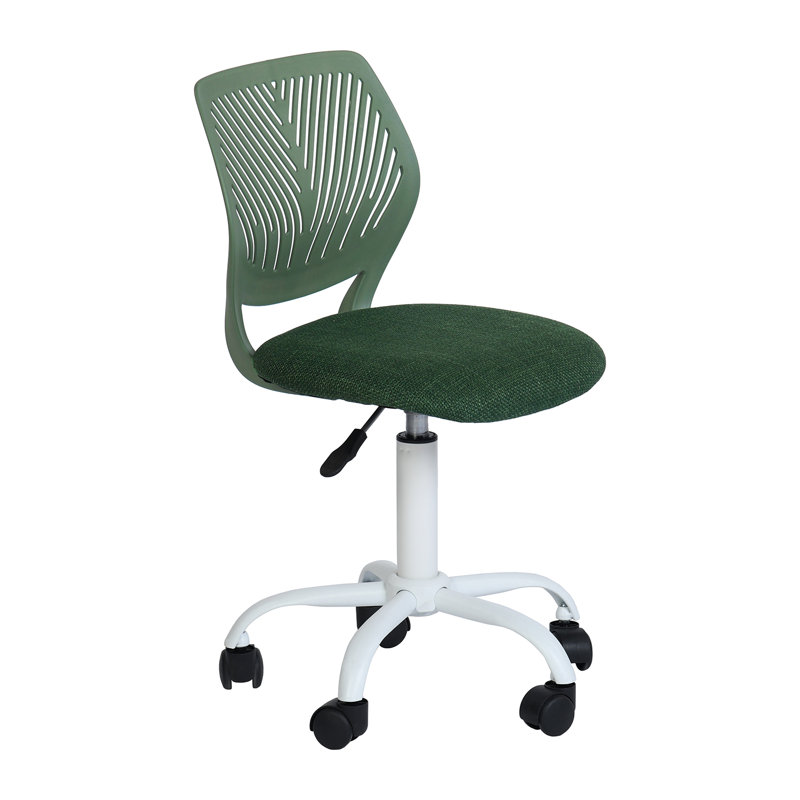 Modern Ergonomic Reception Chair , Green