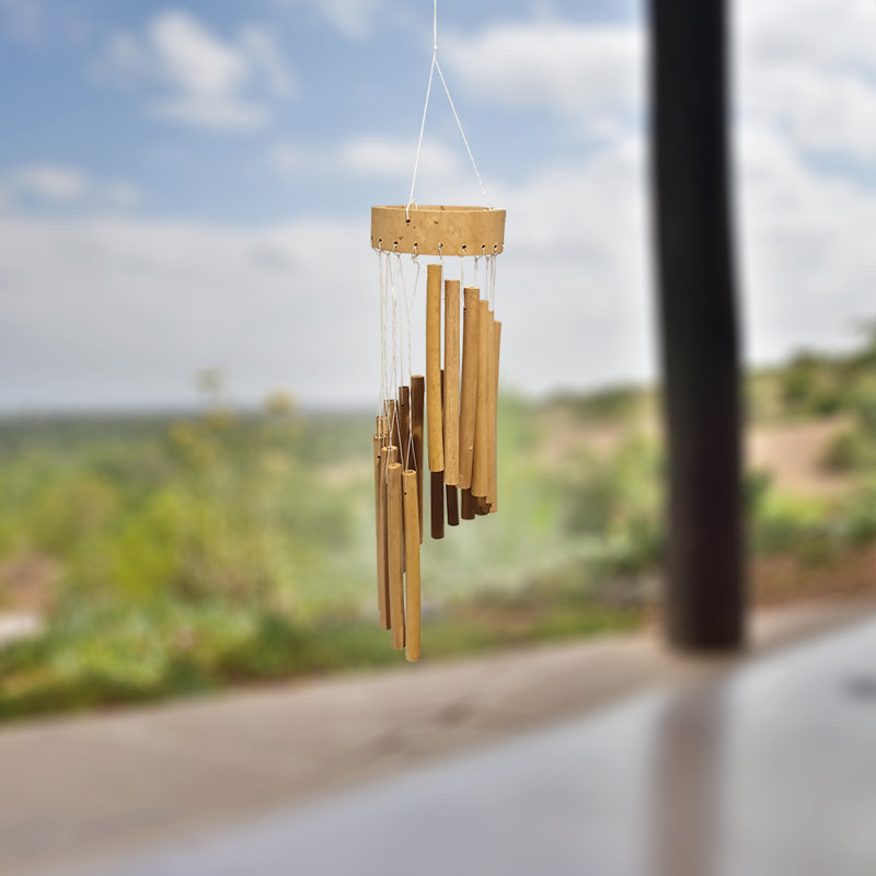 Dee Wood Abstract Wind Chime