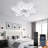 Ceiling Fan with Lights,Low Profile Ceiling Fan with Lights,Modern Dimmable Ceiling Light Fan-93885083
