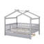 Lit double en bois avec lit gigogne-740144393-740144396