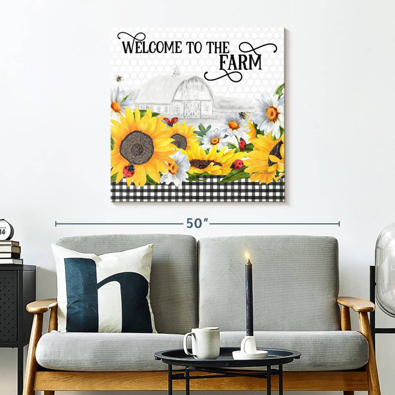 Tournesols et coccinelles Tergel