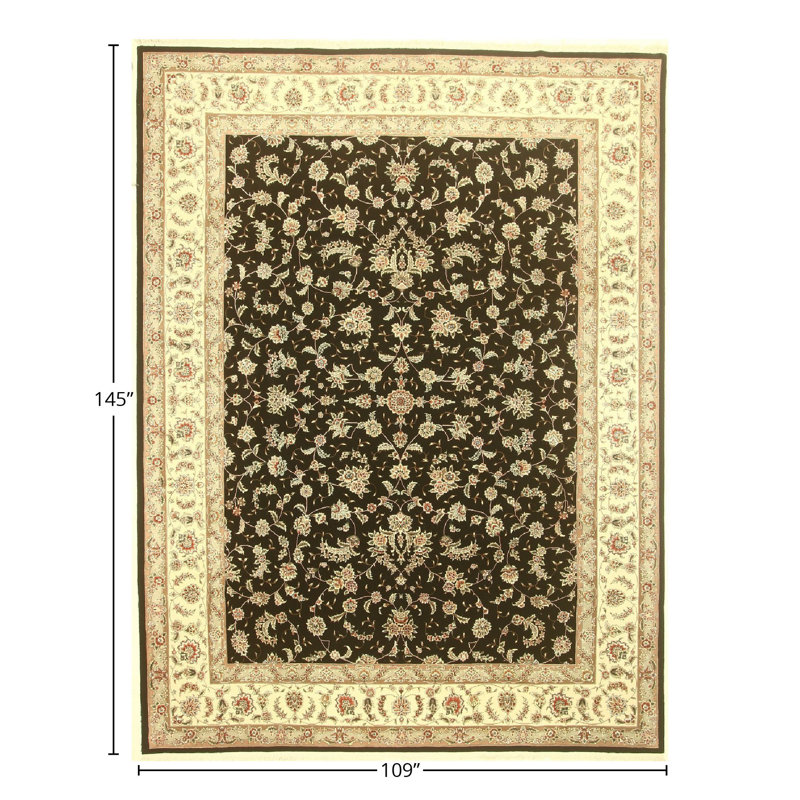 Hand Knotted Floral Rug