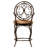 Gatsby Oversized Big and Tall Swivel Stool Counter/Bar Stool-412907613