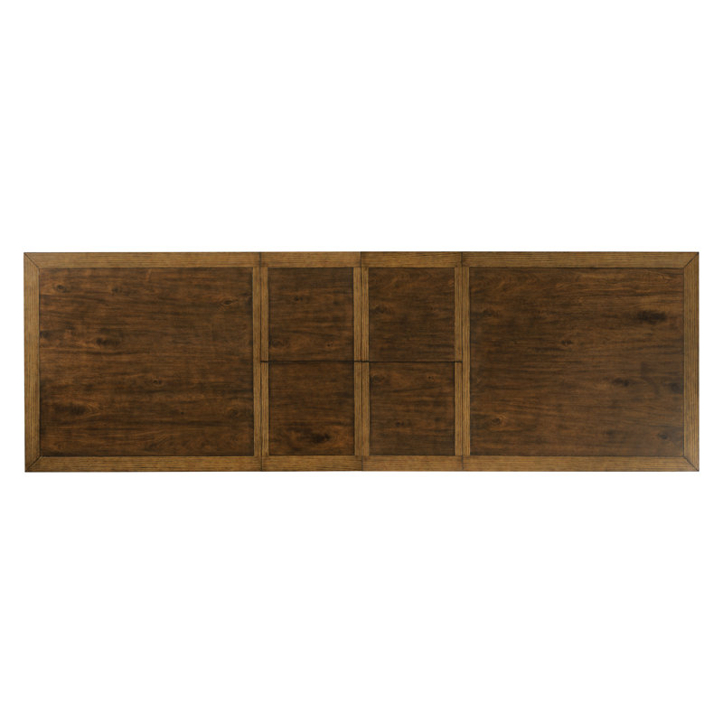 Thistle Oak and Walnut Extendable Dining Table