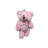 Plush Bear Keychain Baby Shower Favor