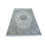 Tapis oriental nain fin en soie noué à la main 6 pi 5 po x 8 pi 7 po 70E9E33716C94426A1FA8AA0D6F6CA79