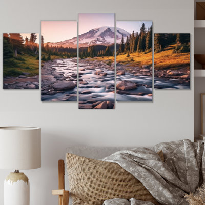" Washington Mount Rainier National Park I " 5 - Pieces