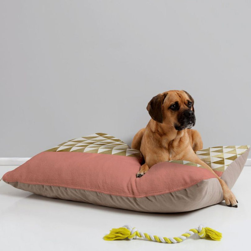 Geometric Pet Bed