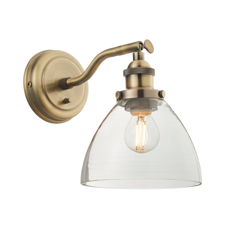 Hansen 1 - Light Armed Sconce, Brass