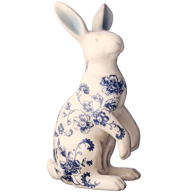 Toile lapin South Tangerang, Bleu
