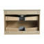 Meuble-lavabo mural en contreplaqué de chêne, fixation murale 30 po, meuble de rangement tendance, meuble-lavabo-754977545