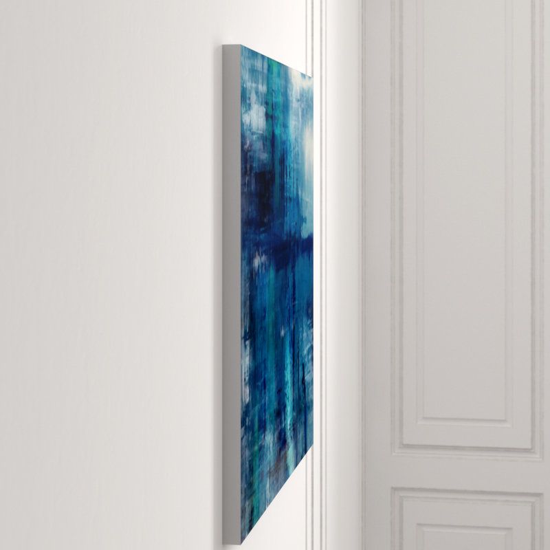 Dual Rhapsody I Print by Jean Kenna, Knife Gel, 40" H x 40" W x 1.5" D