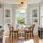 15.75'' 3-Light Semi-Flush Mount With Fabric Shape-617285184