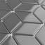 Metro Rhombus 10-1/2 " x 12-1/8 " Porcelain Mosaic Floor & Wall Tile-2055465069