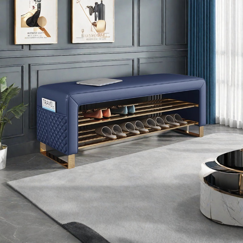Tabouret à langer léger de luxe, Bleu
