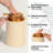 Ceramic bathroom accessory set