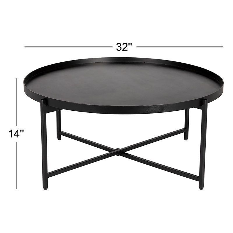Table basse Esma, H 14 po x L 32 po x l 32 po