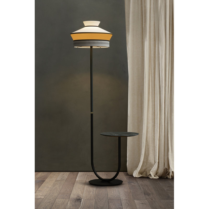 Calypso 66.9" Novelty Floor Lamp, Martinique Yellow