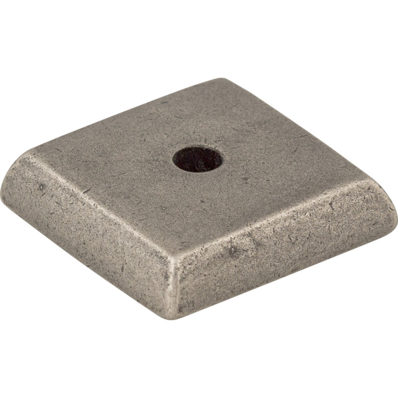 Aspen Square  Backplate, 0.875" H x 0.875" W x 0.19" D, Silicon Bronze Light