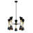 Luecille 10 - Light Dimmable Sputnik Linear Chandelier