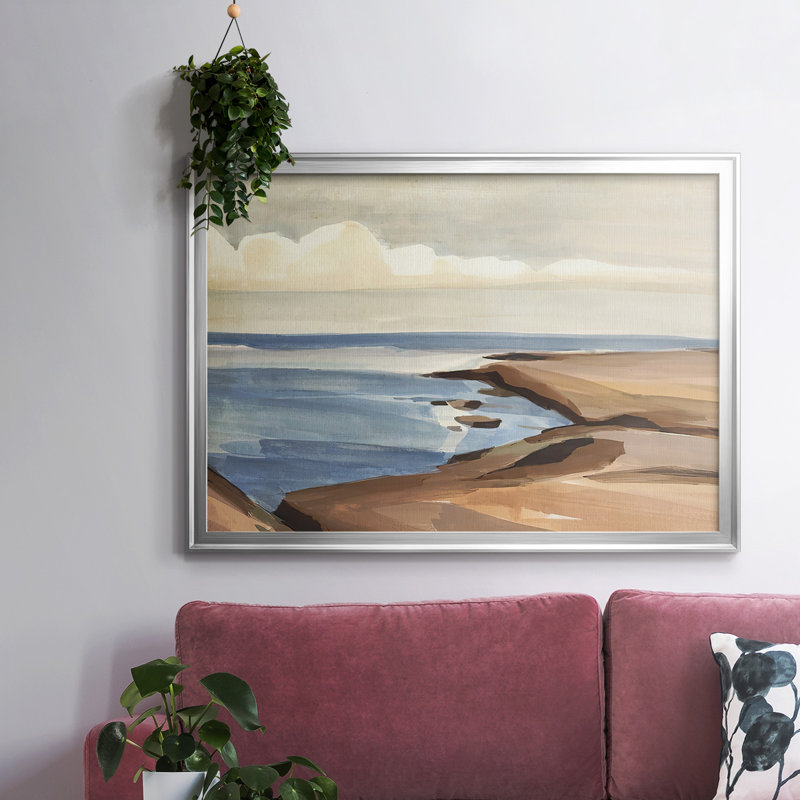 Shore Days II, Argent, H 30 po x l 44 po x P 1,5 po