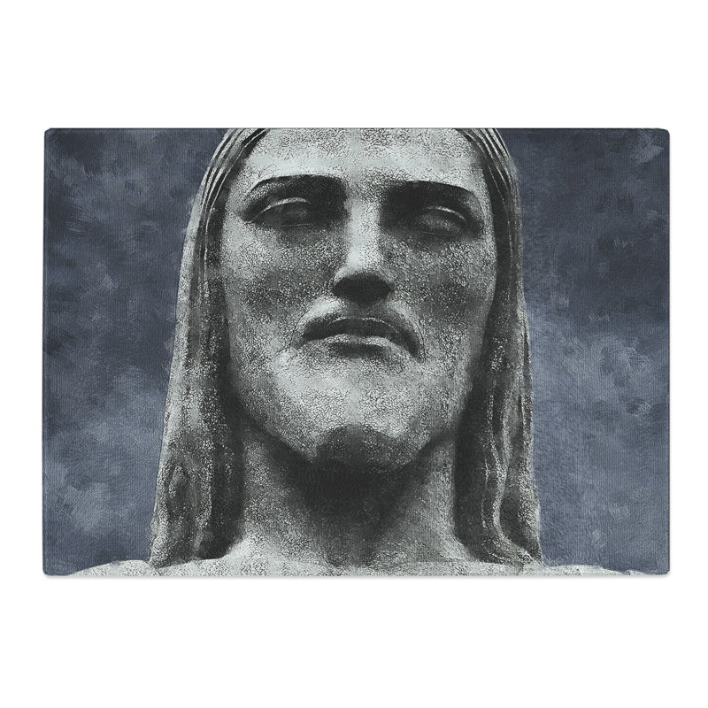 Christ the Redeemer in Rio Vol.2 Painting Chopping Board, 0.4cm H x 20cm W x 28.5cm L