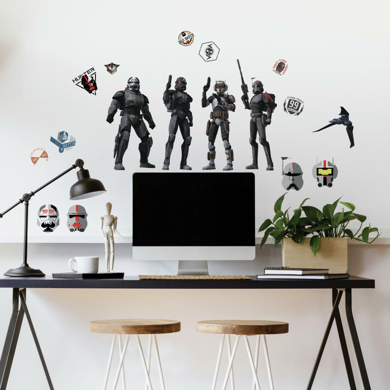 Room Mates Entertainment Non-Wall Damaging Wall Decal