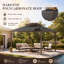 Pavillon de jardin en polycarbonate