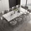 Modern Extendable Dining Table for 4-10 People，159-239cm Adjustable Length, Sintered Stone Dining Table - Scratch & Heat Resistant - Modern Kitchen Table for 4-10 People Fast Dispatch From UK Warehouse — 2 Working Days Deliver within 2-4 working days.