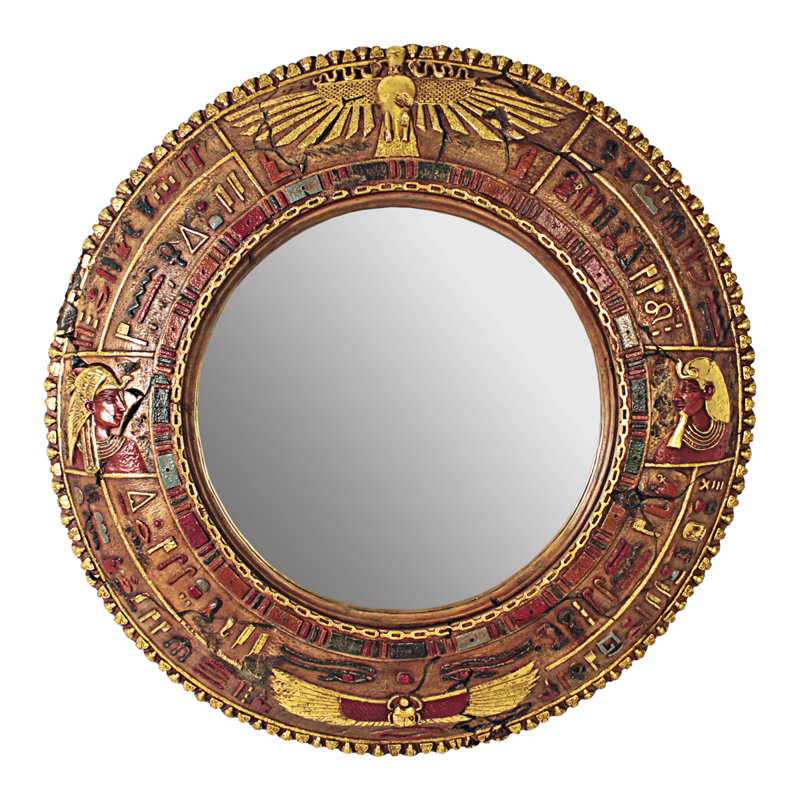 Temple of Luxor Sculptural Wall Mirror