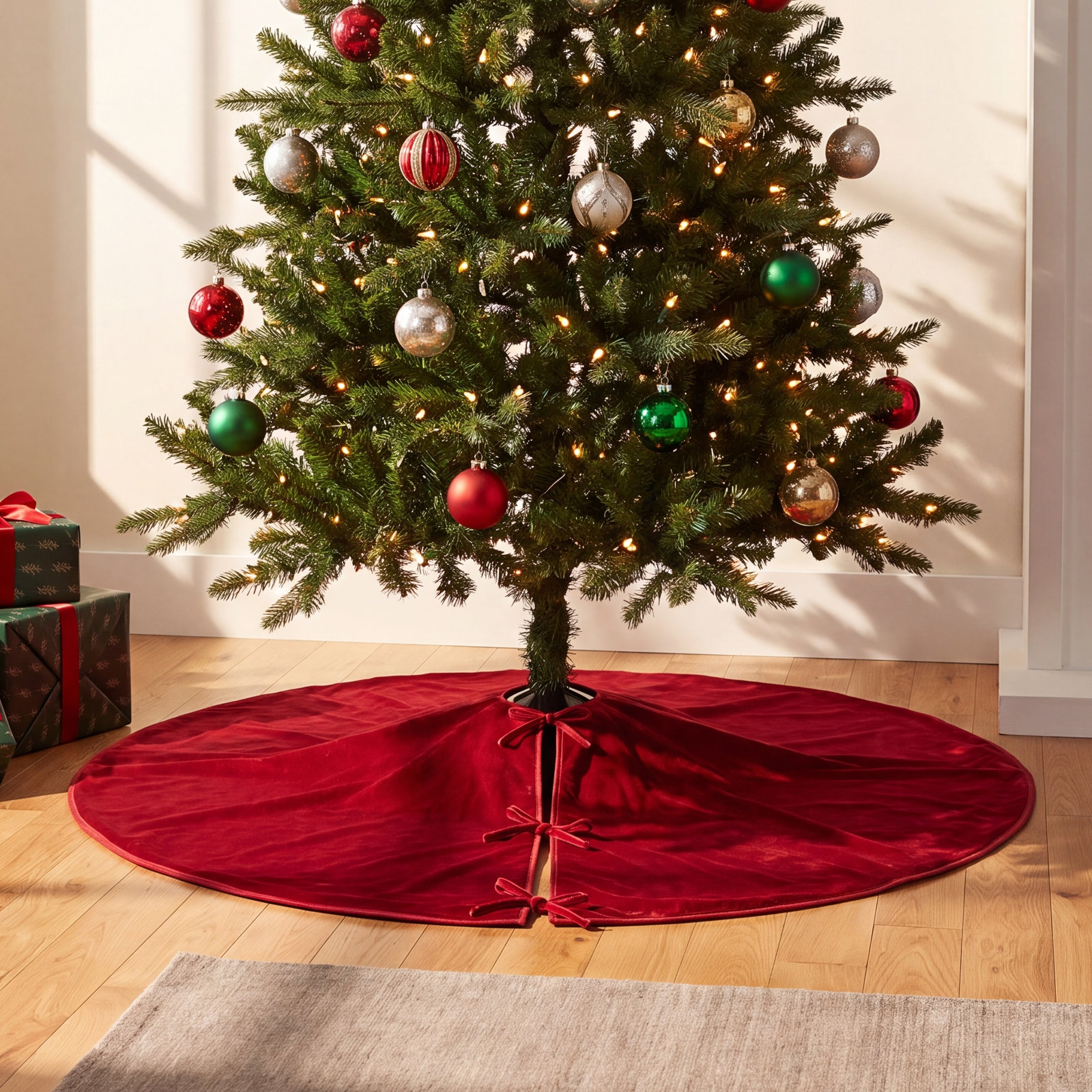 Velvet Tree Skirt, 60" W