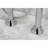 Kingston Brass Concord Three-Handle 2-Hole Freestanding Tub Faucet with Hand Shower-12624474