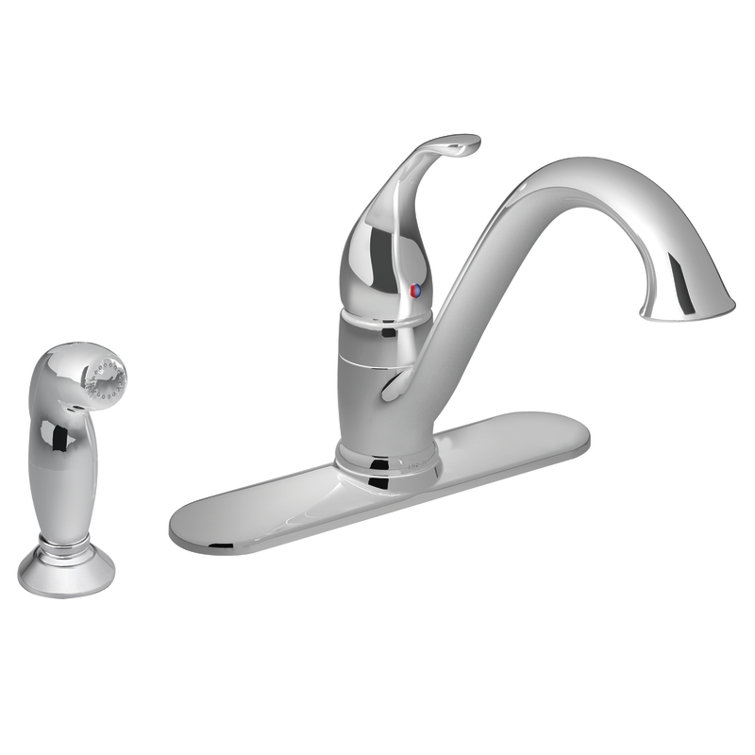 Camerist Single Handle Kitchen Faucet with Side Spray and Duralock™