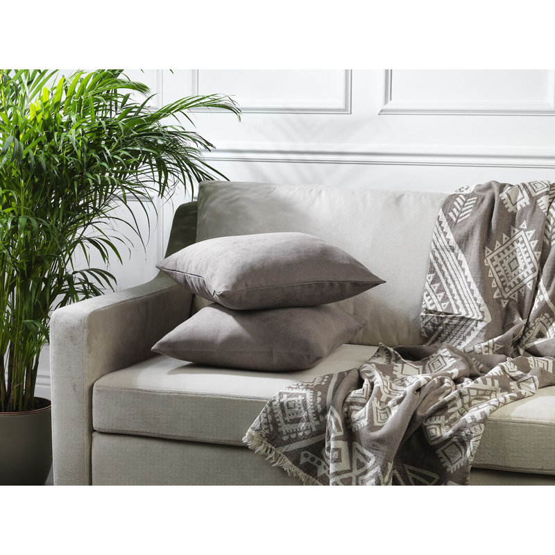 Housses de coussin décoratif, H 18 po x l 18 po, Pierre