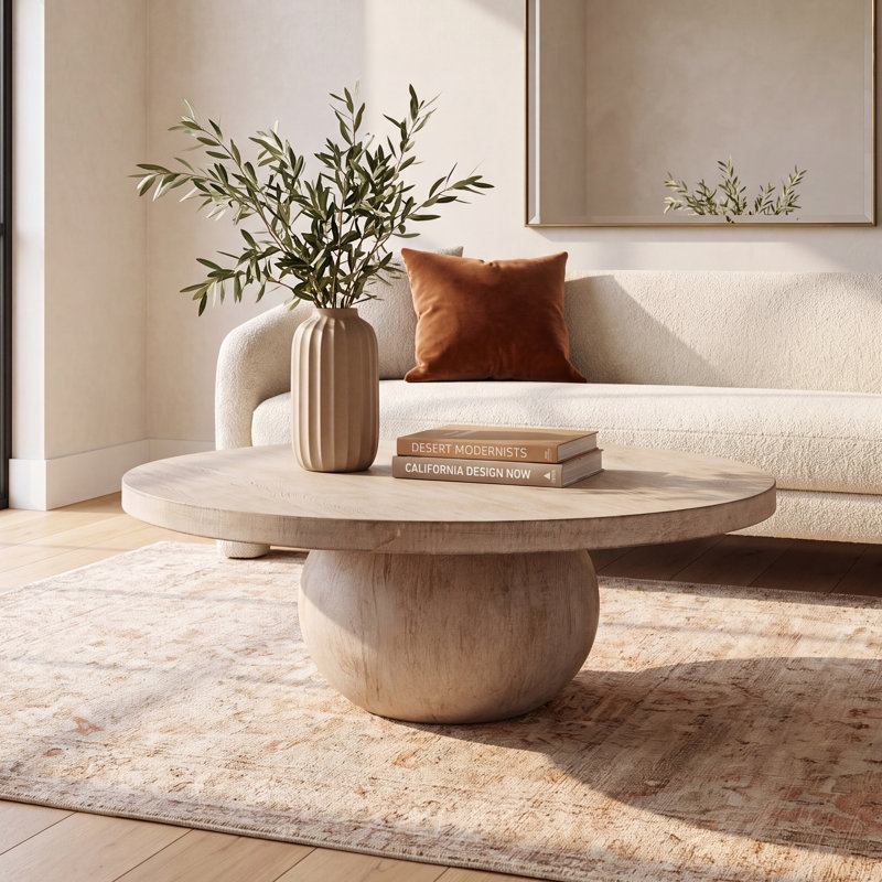 Jepsen Solid Wood Single Coffee Table